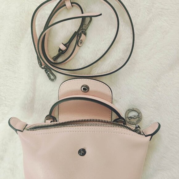 NEW Longchamp Le Pliage Xtra XS Pouch Leather - Picture 10 of 10